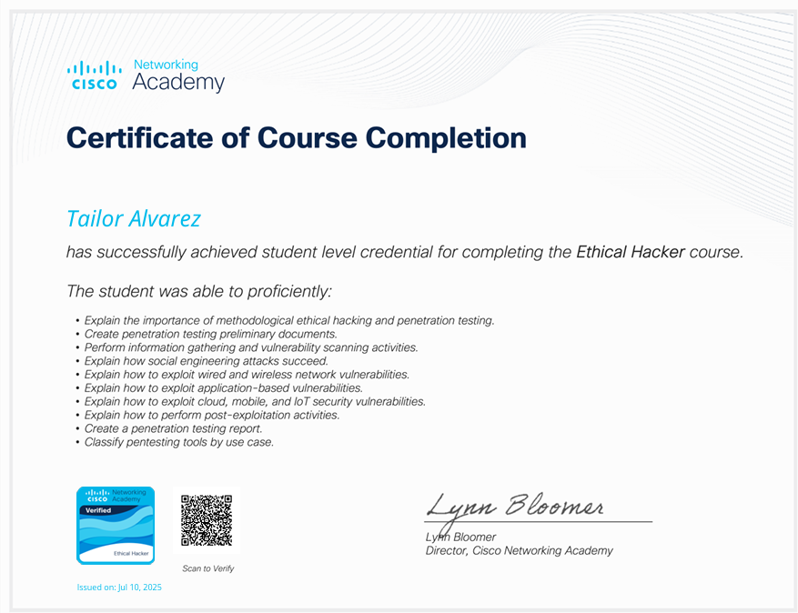 CertificadoCISCO