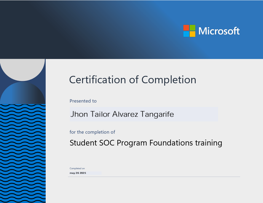 Certificado Microsoft